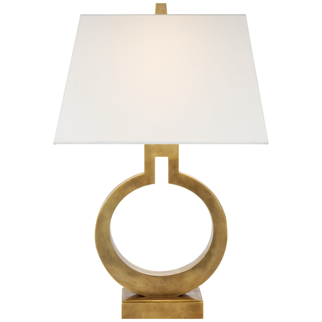 VISUAL COMFORT SIGNATURE, RING FORM TABLE LAMP, TABLE LAMPS