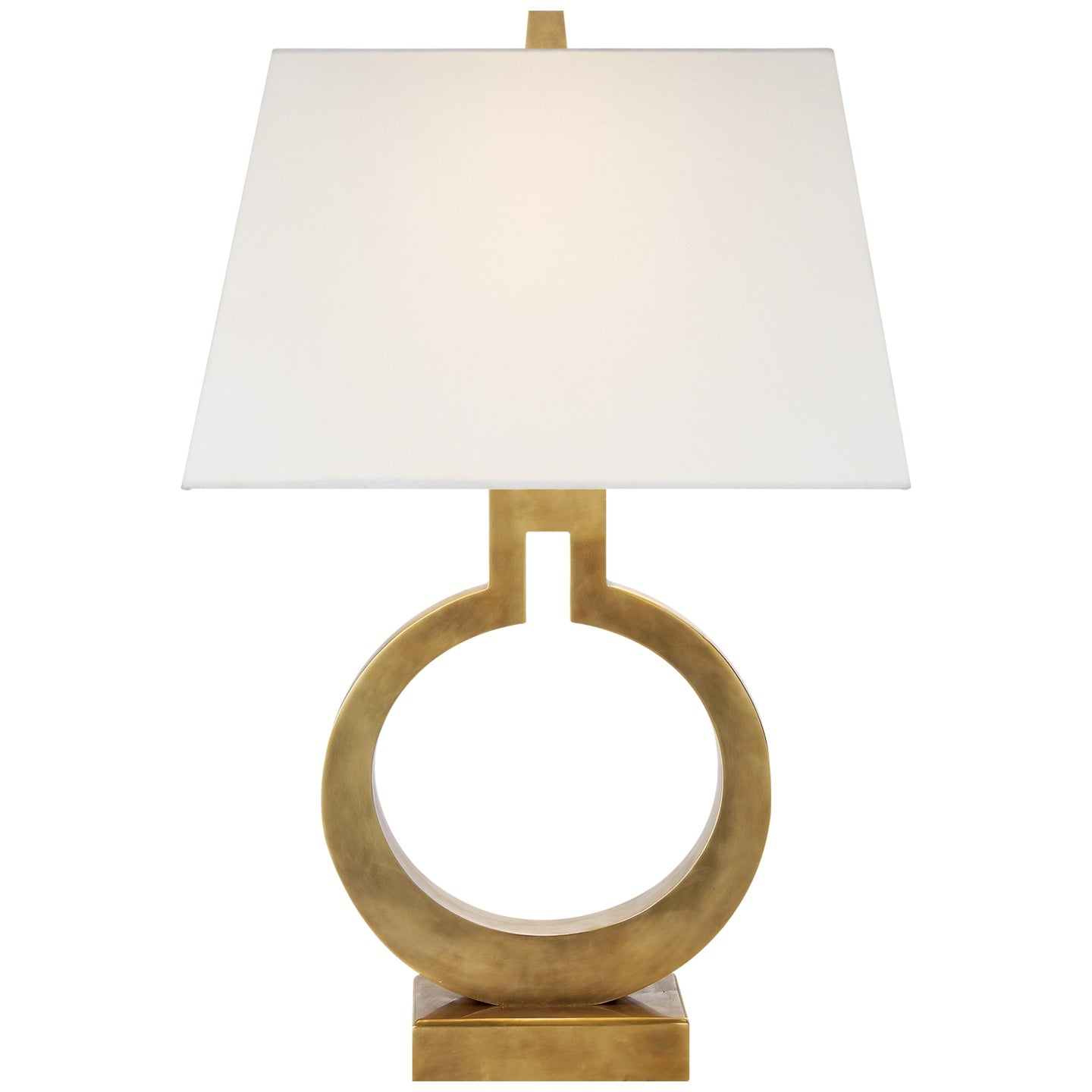 VISUAL COMFORT SIGNATURE, RING FORM TABLE LAMP, TABLE LAMPS
