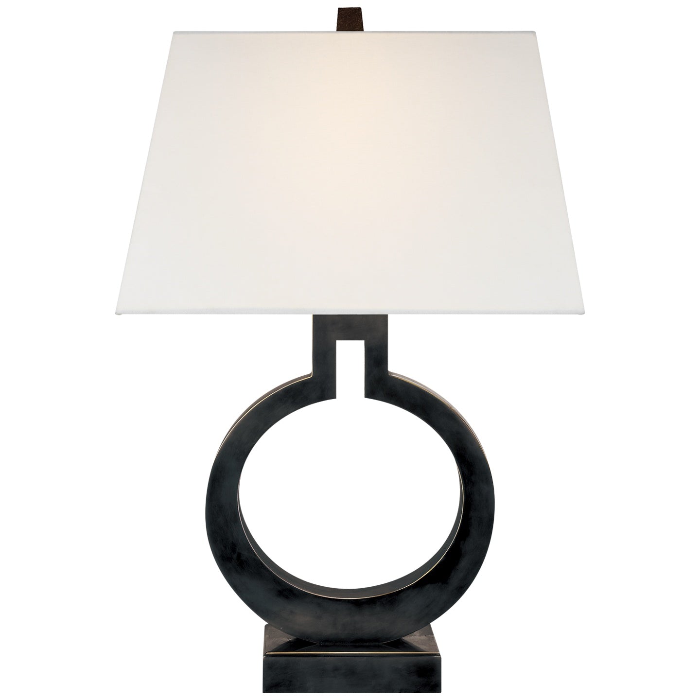VISUAL COMFORT SIGNATURE, RING FORM TABLE LAMP, TABLE LAMPS