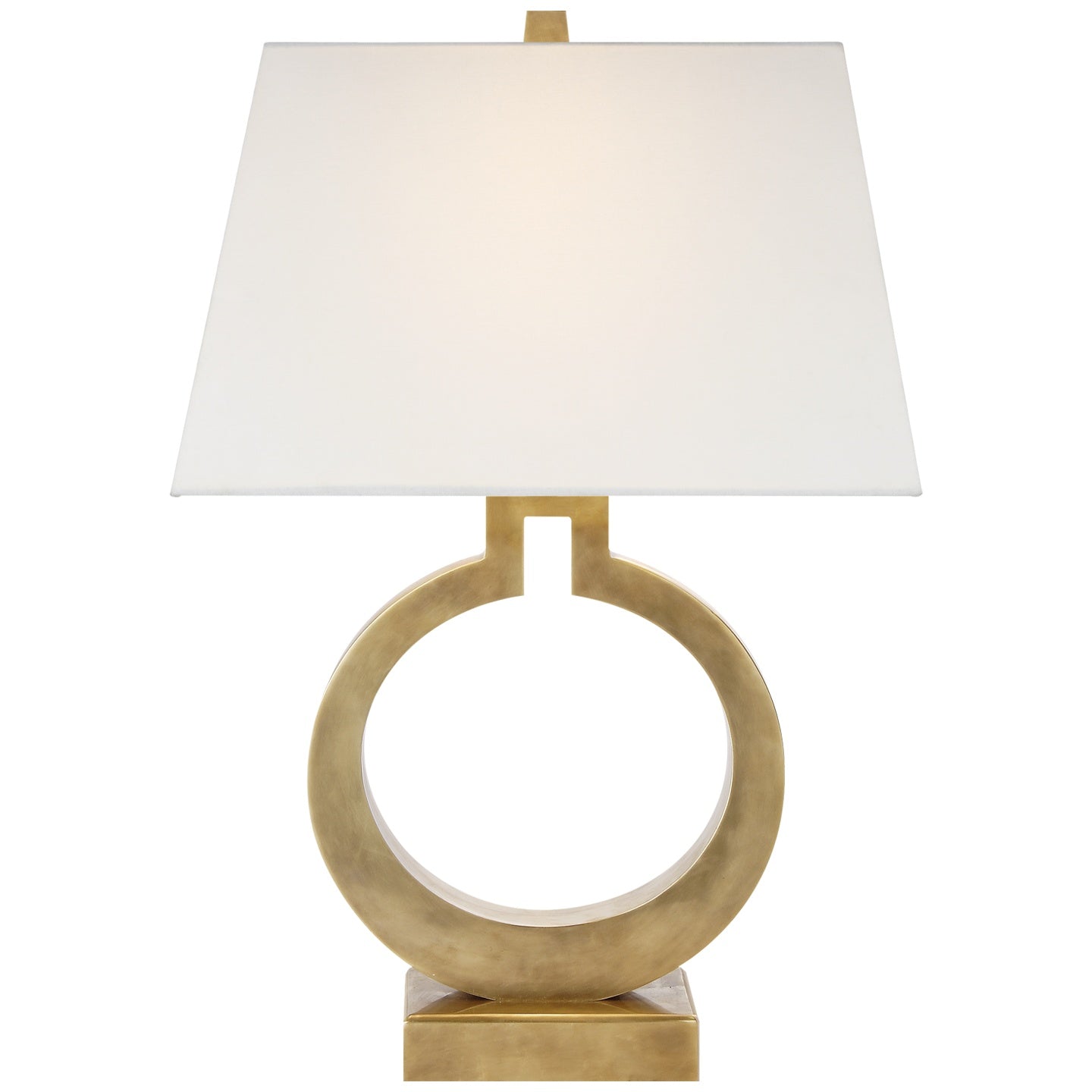 VISUAL COMFORT SIGNATURE, RING FORM TABLE LAMP, TABLE LAMPS