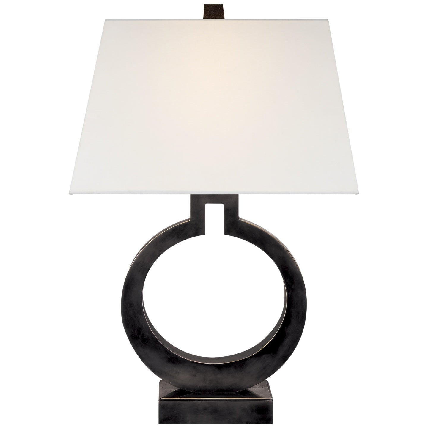 VISUAL COMFORT SIGNATURE, RING FORM TABLE LAMP, TABLE LAMPS