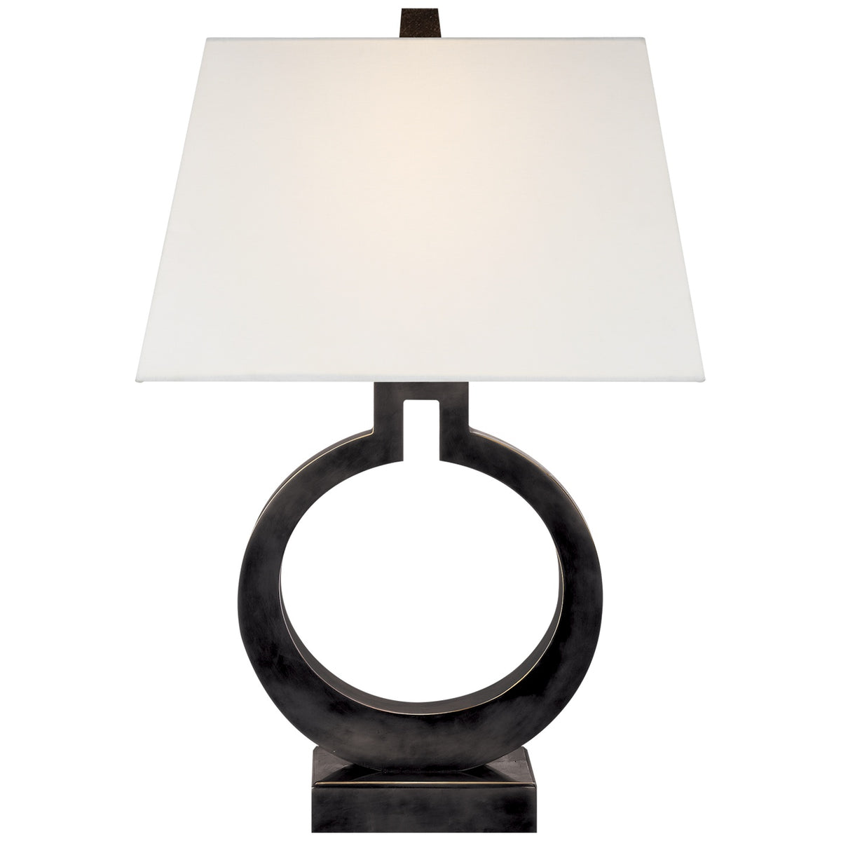 VISUAL COMFORT SIGNATURE, RING FORM TABLE LAMP, TABLE LAMPS