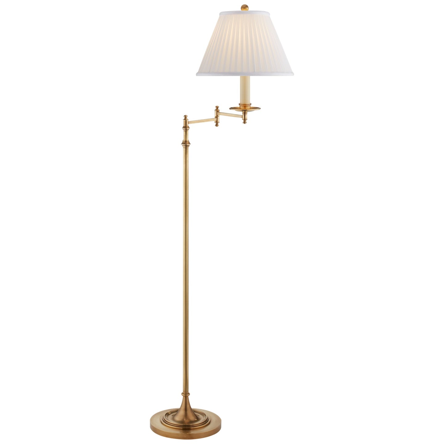 VISUAL COMFORT SIGNATURE, DORCHESTER SWING ARM FLOOR LAMP, FLOOR LAMP