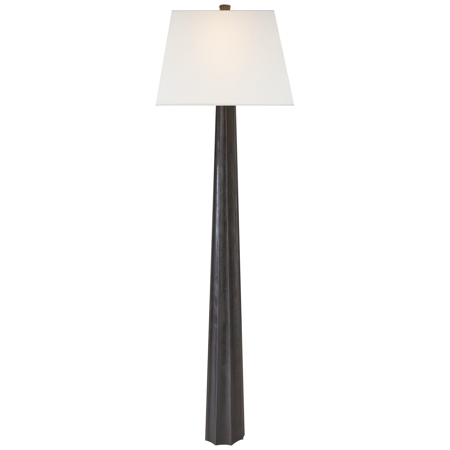 VISUAL COMFORT SIGNATURE, FLUTED SPIRE FLOOR LAMP, FLOOR LAMP
