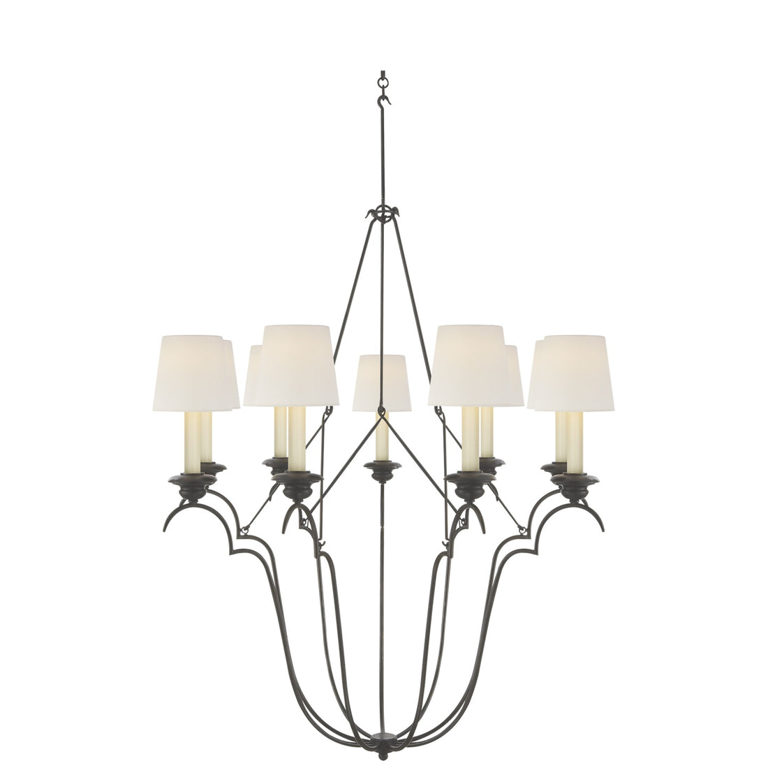 VISUAL COMFORT SIGNATURE, BELVEDERE CHANDELIER, CHANDELIER LIGHT