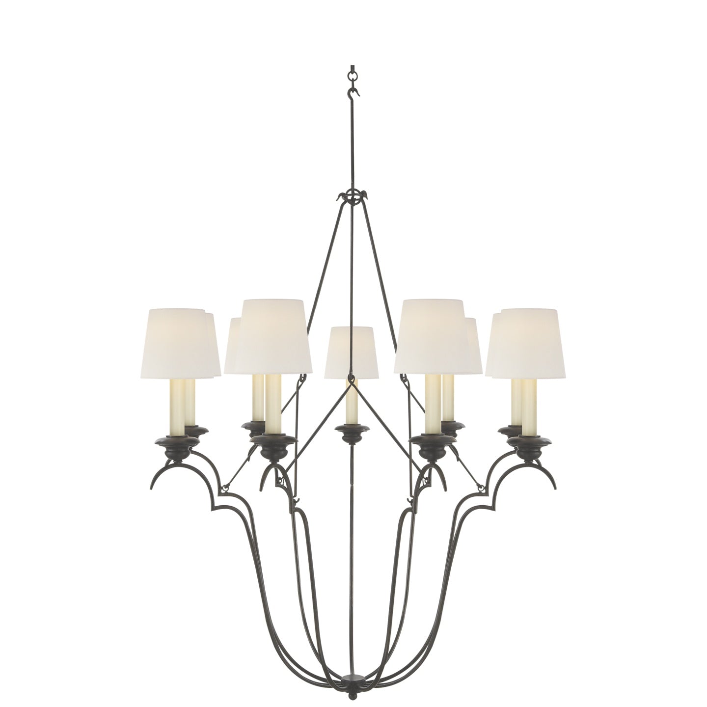 VISUAL COMFORT SIGNATURE, BELVEDERE CHANDELIER, CHANDELIER LIGHT