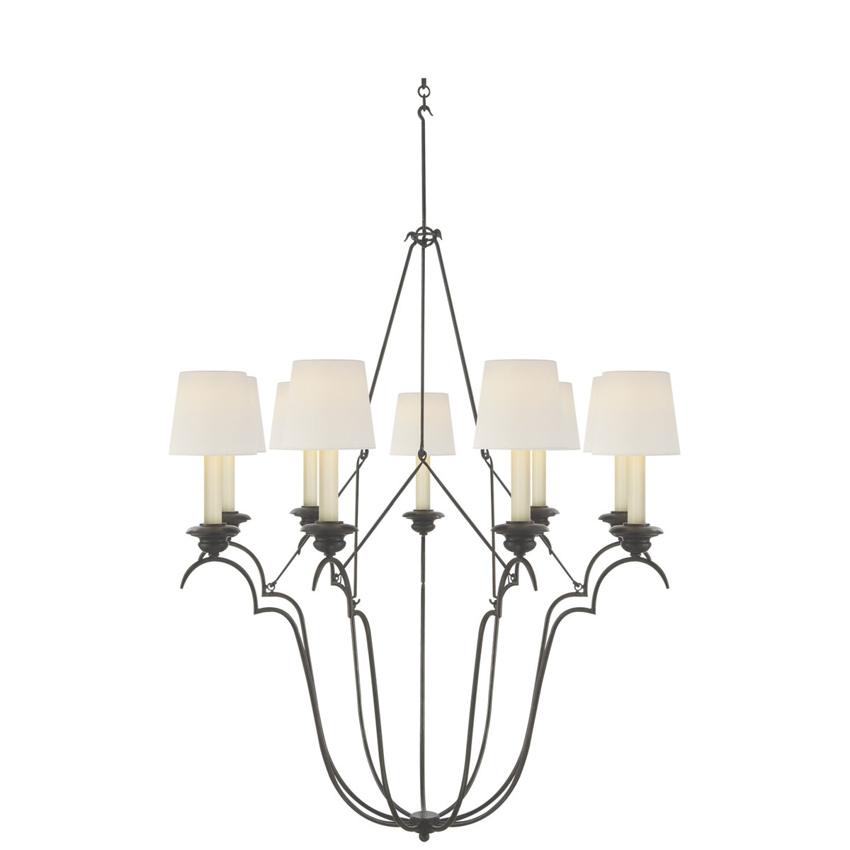 VISUAL COMFORT SIGNATURE, BELVEDERE CHANDELIER, CHANDELIER LIGHT