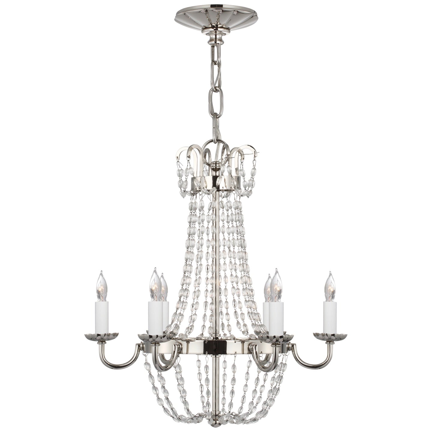 VISUAL COMFORT SIGNATURE, PETITE PARIS FLEA MARKET CHANDELIER, CHANDELIER LIGHT
