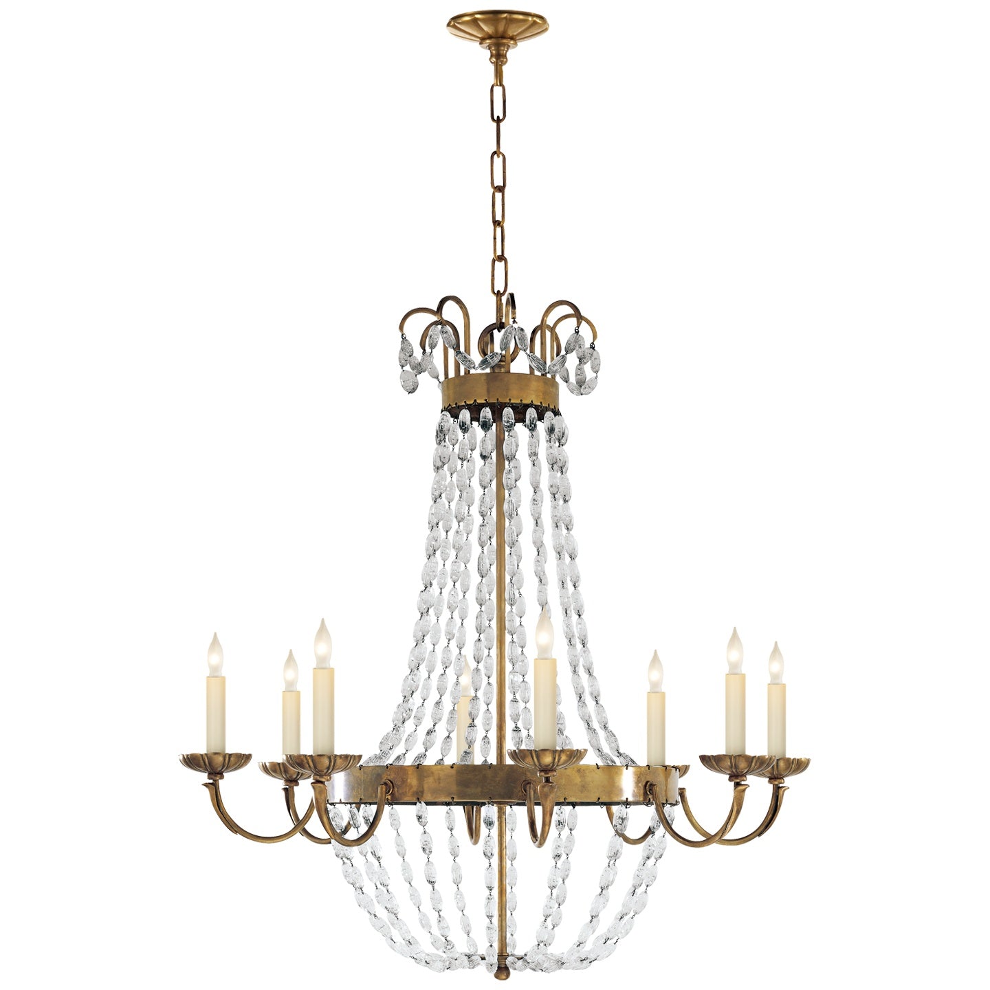 VISUAL COMFORT SIGNATURE, PARIS FLEA MARKET CHANDELIER, CHANDELIER LIGHT