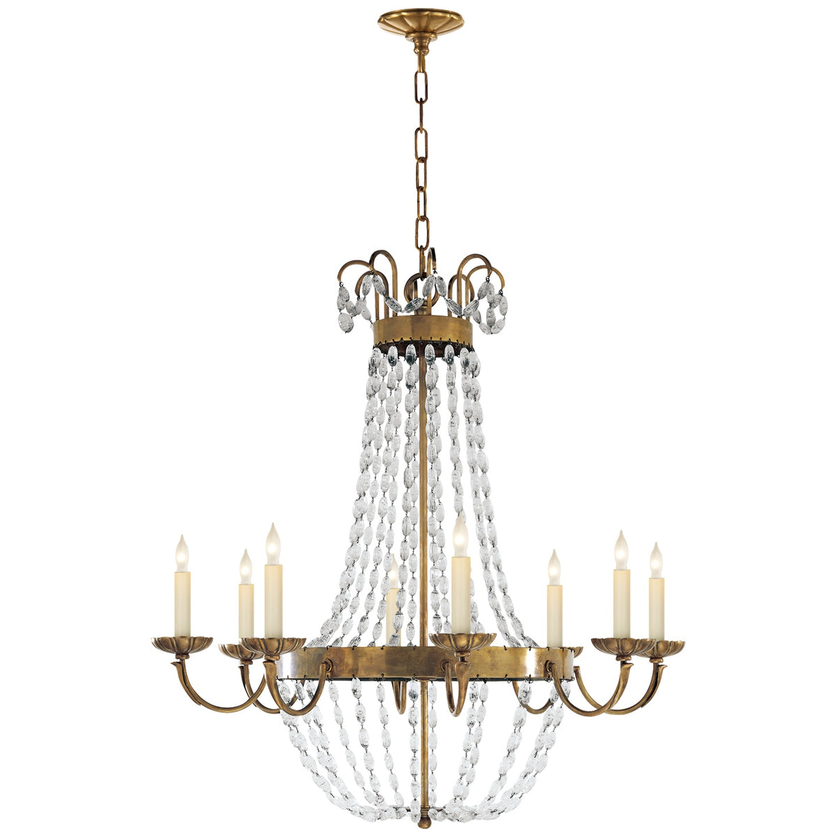 VISUAL COMFORT SIGNATURE, PARIS FLEA MARKET CHANDELIER, CHANDELIER LIGHT