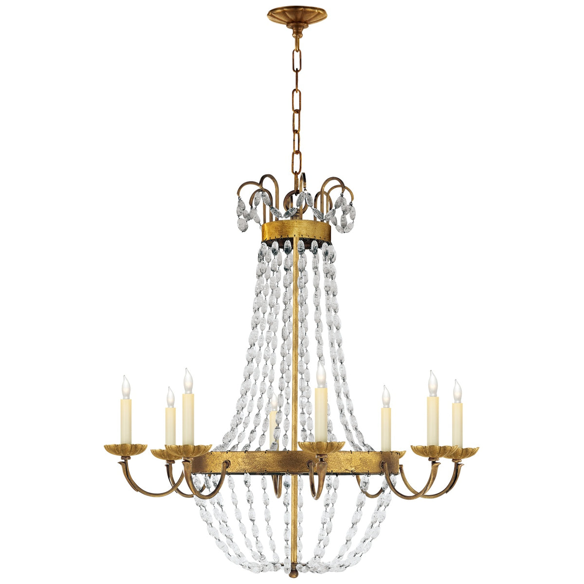 VISUAL COMFORT SIGNATURE, PARIS FLEA MARKET CHANDELIER, CHANDELIER LIGHT