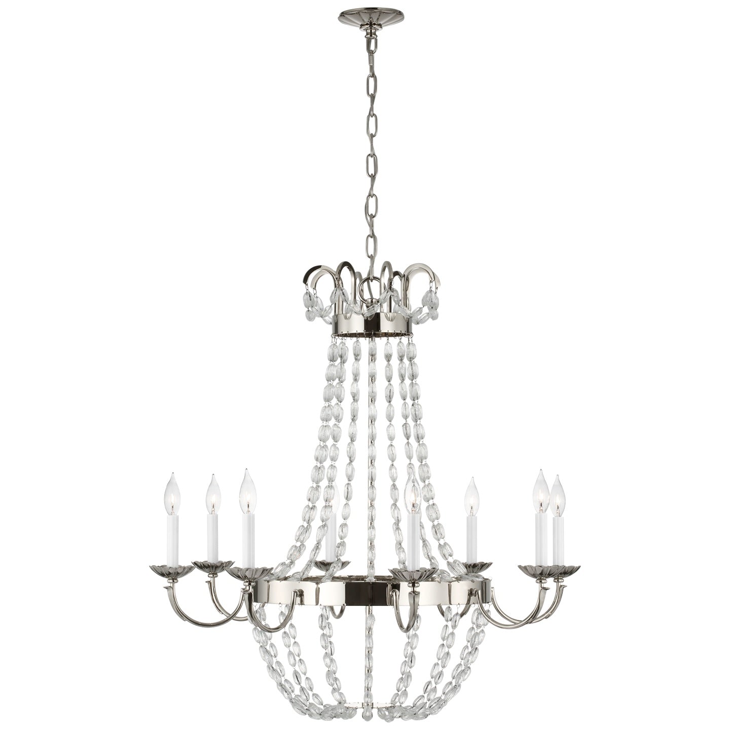 VISUAL COMFORT SIGNATURE, PARIS FLEA MARKET CHANDELIER, CHANDELIER LIGHT