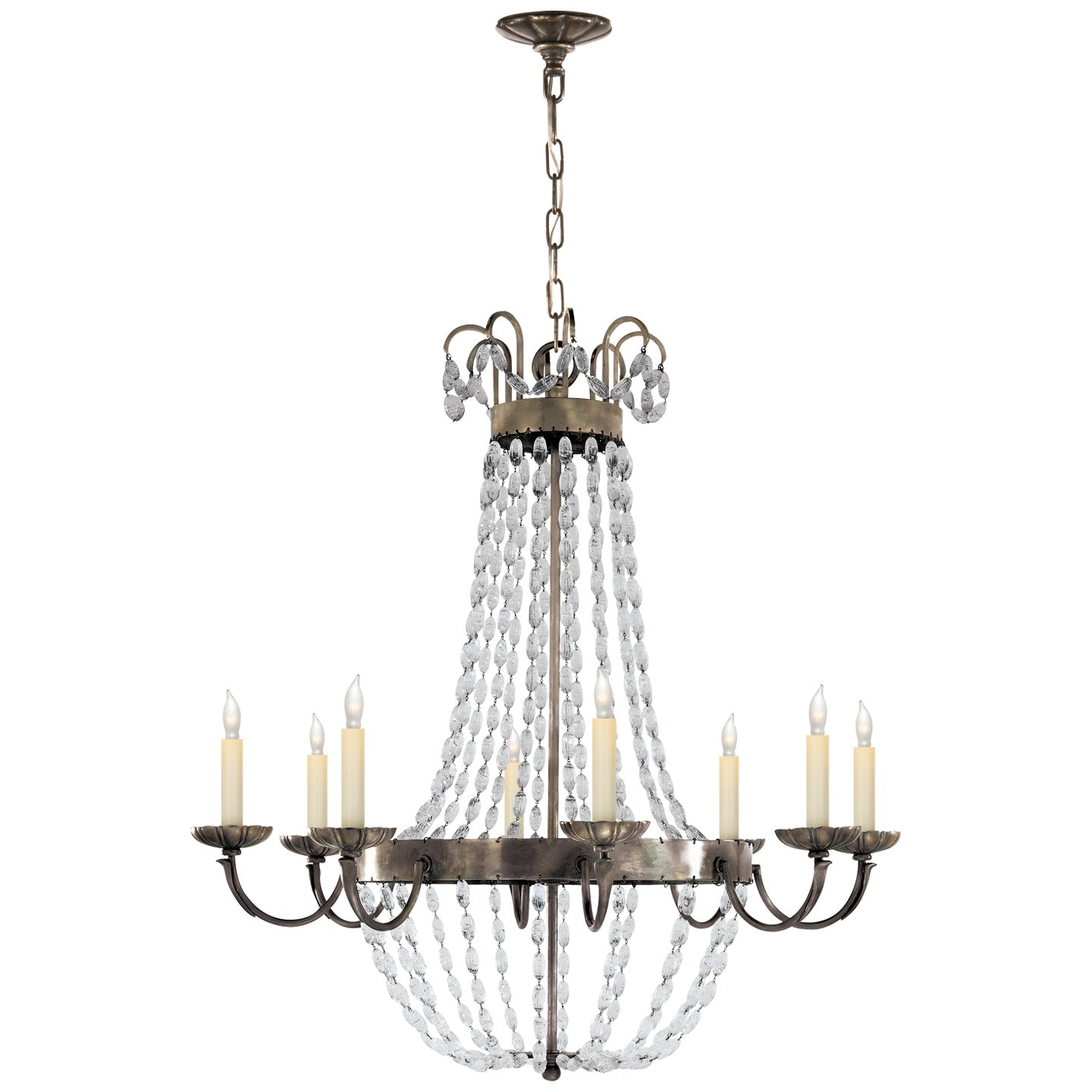 VISUAL COMFORT SIGNATURE, PARIS FLEA MARKET CHANDELIER, CHANDELIER LIGHT