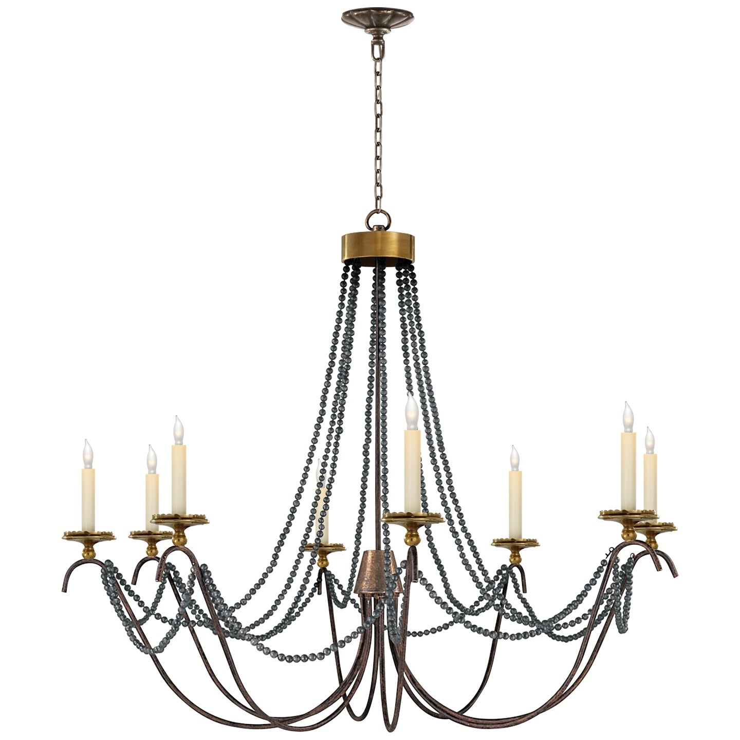 VISUAL COMFORT SIGNATURE, MARIGOT CHANDELIER, CHANDELIER LIGHT