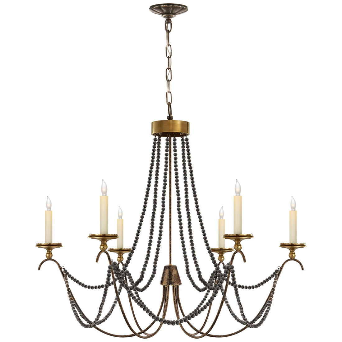 VISUAL COMFORT SIGNATURE, MARIGOT CHANDELIER, CHANDELIER LIGHT