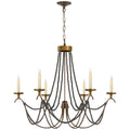 VISUAL COMFORT SIGNATURE, MARIGOT CHANDELIER, CHANDELIER LIGHT