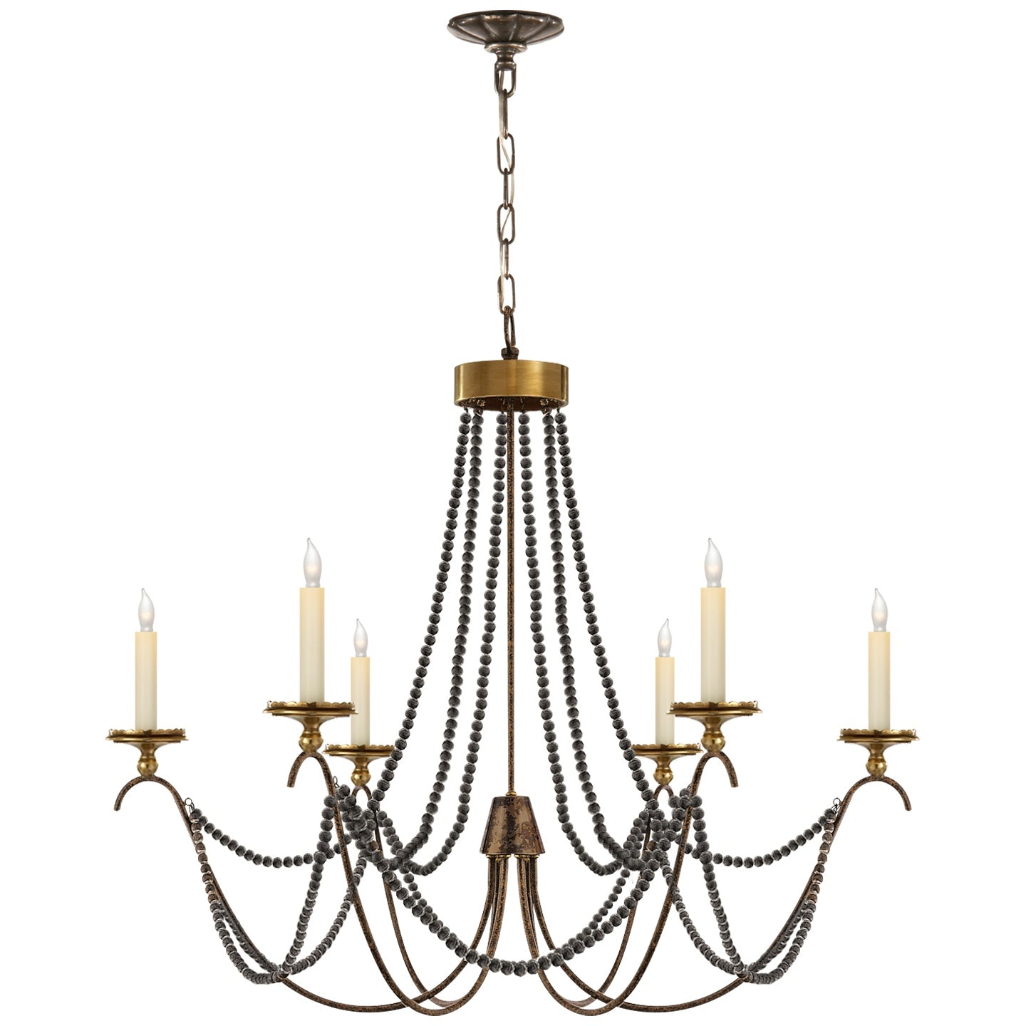 VISUAL COMFORT SIGNATURE, MARIGOT CHANDELIER, CHANDELIER LIGHT
