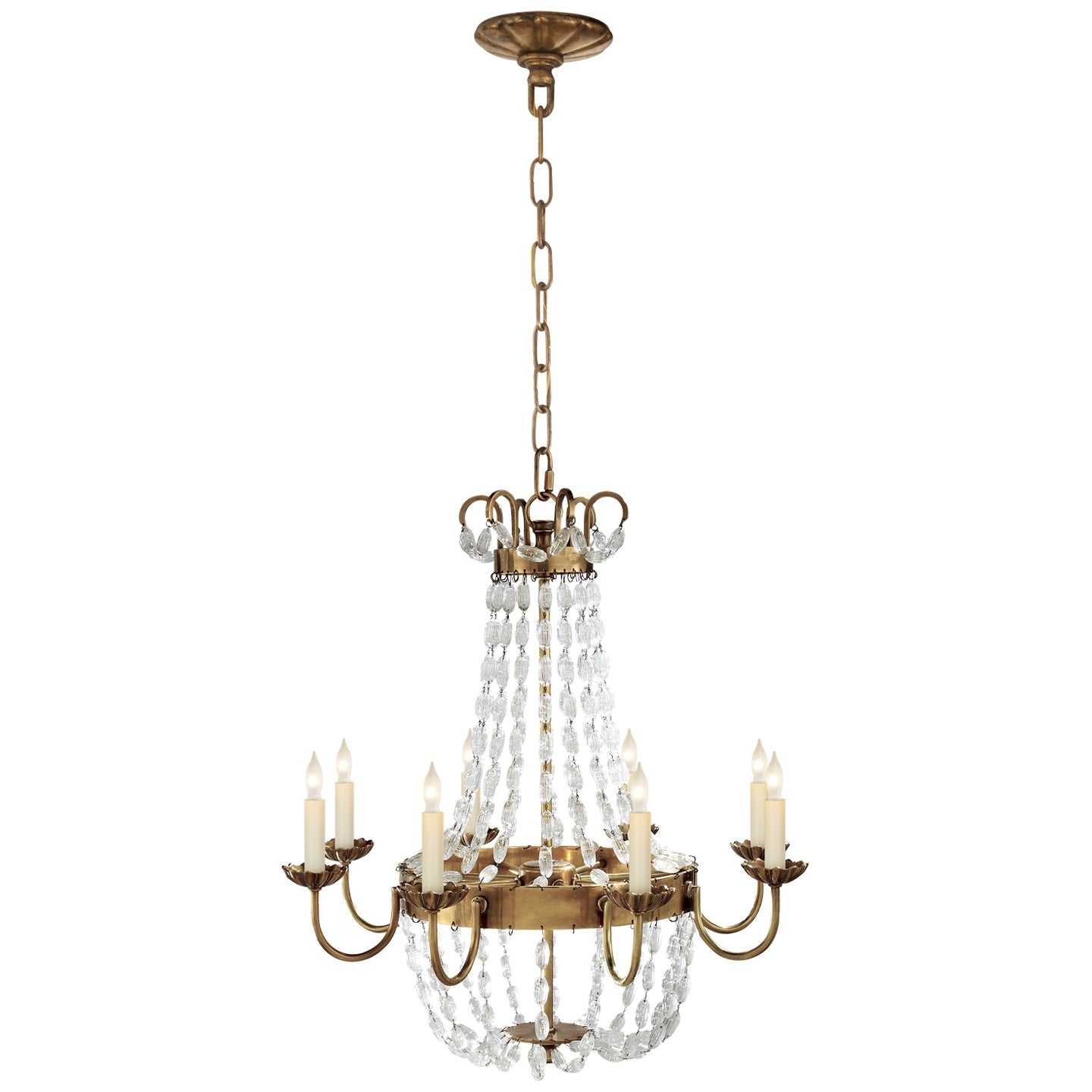 VISUAL COMFORT SIGNATURE, PARIS FLEA MARKET CHANDELIER, CHANDELIER LIGHT