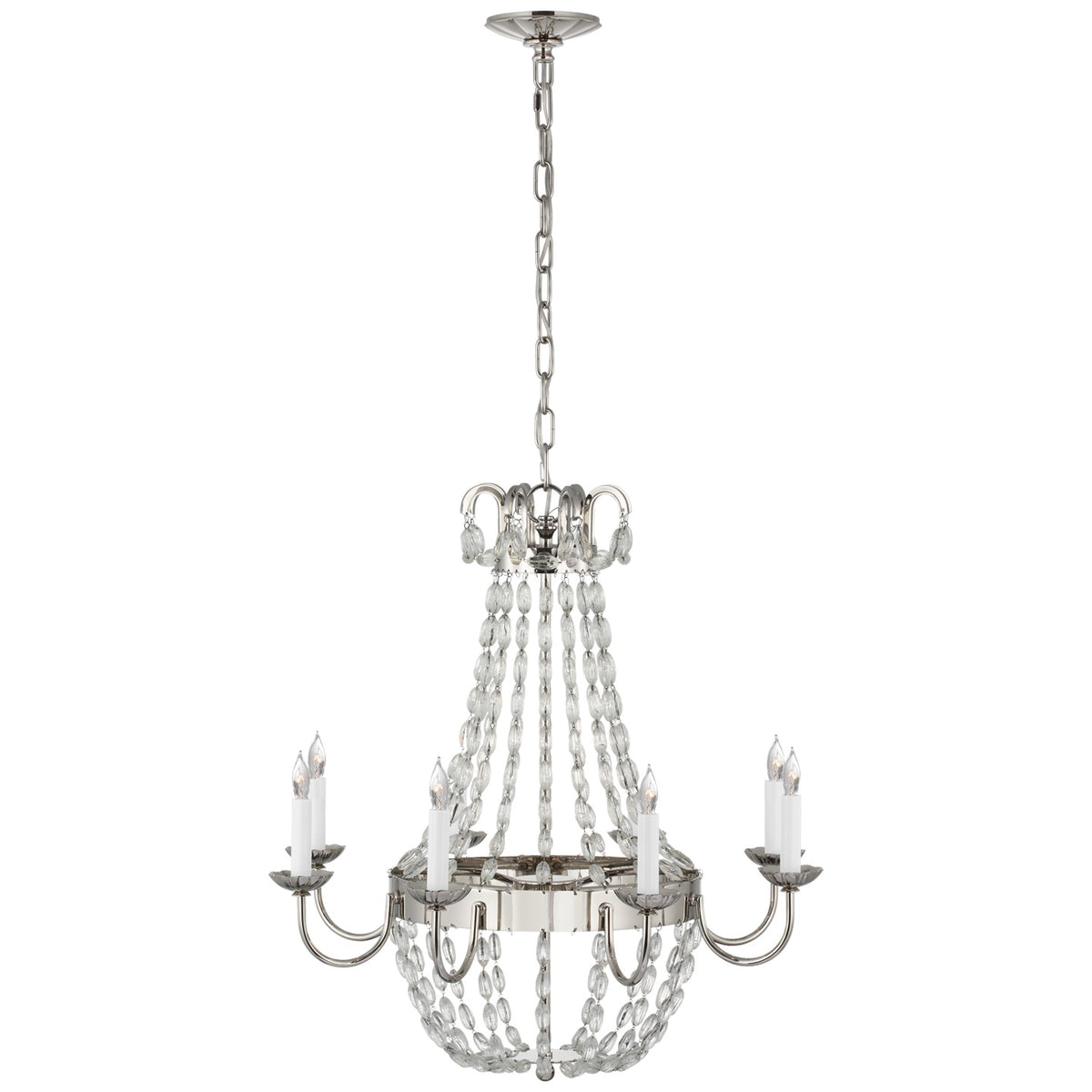 VISUAL COMFORT SIGNATURE, PARIS FLEA MARKET CHANDELIER, CHANDELIER LIGHT