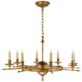 VISUAL COMFORT SIGNATURE, LEAF AND ARROW CHANDELIER, CHANDELIER LIGHT