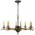VISUAL COMFORT SIGNATURE, LEAF AND ARROW CHANDELIER, CHANDELIER LIGHT