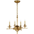 VISUAL COMFORT SIGNATURE, LEAF AND ARROW CHANDELIER, CHANDELIER LIGHT
