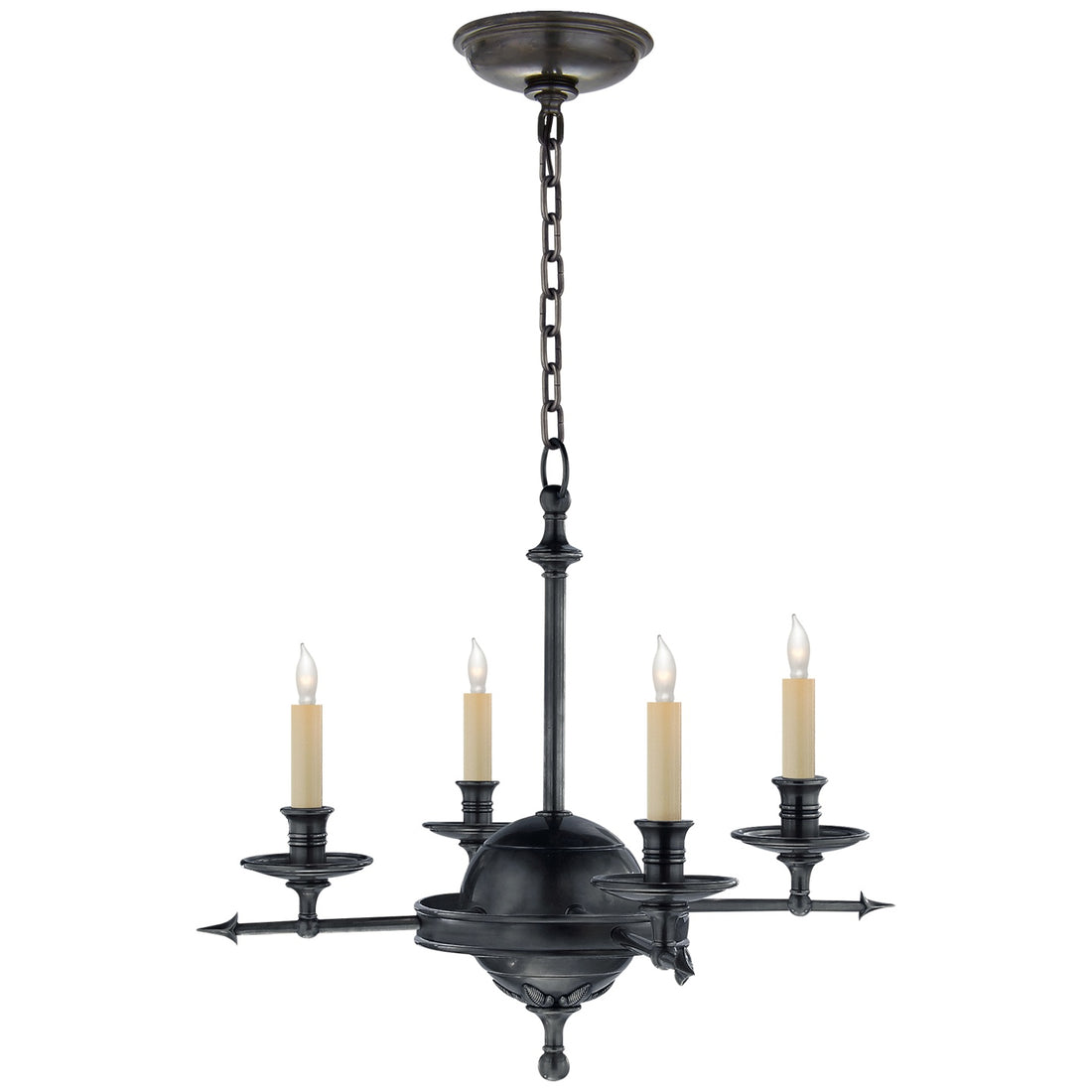 VISUAL COMFORT SIGNATURE, LEAF AND ARROW CHANDELIER, CHANDELIER LIGHT