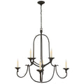 VISUAL COMFORT SIGNATURE, FLEMISH ROUND CHANDELIER, CHANDELIER LIGHT