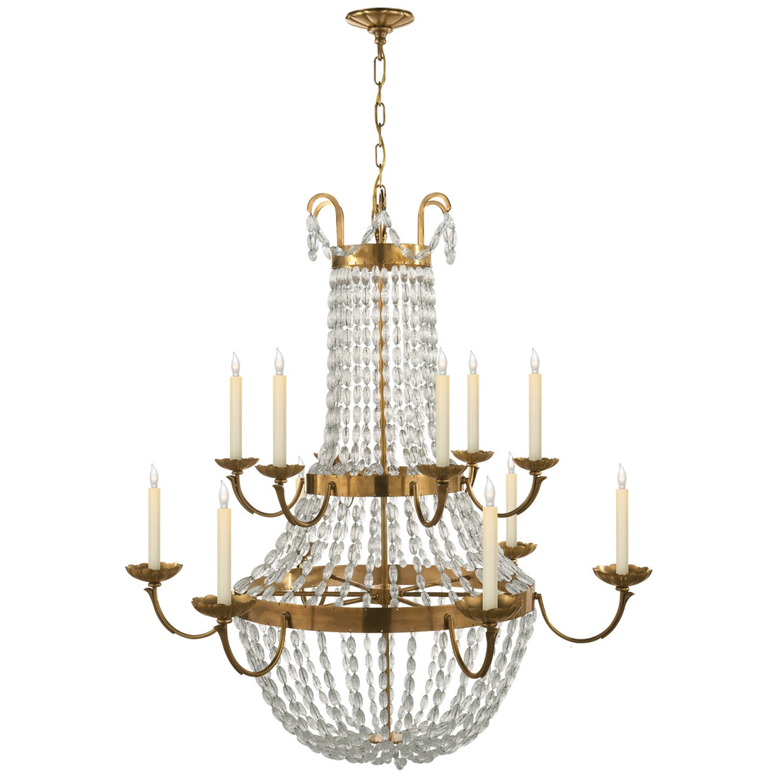 VISUAL COMFORT SIGNATURE, PARIS FLEA MARKET GRANDE CHANDELIER, CHANDELIER LIGHT