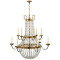 VISUAL COMFORT SIGNATURE, PARIS FLEA MARKET GRANDE CHANDELIER, CHANDELIER LIGHT