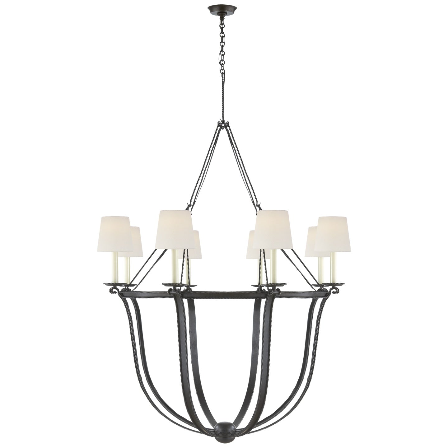 VISUAL COMFORT SIGNATURE, LANCASTER CHANDELIER, CHANDELIER LIGHT