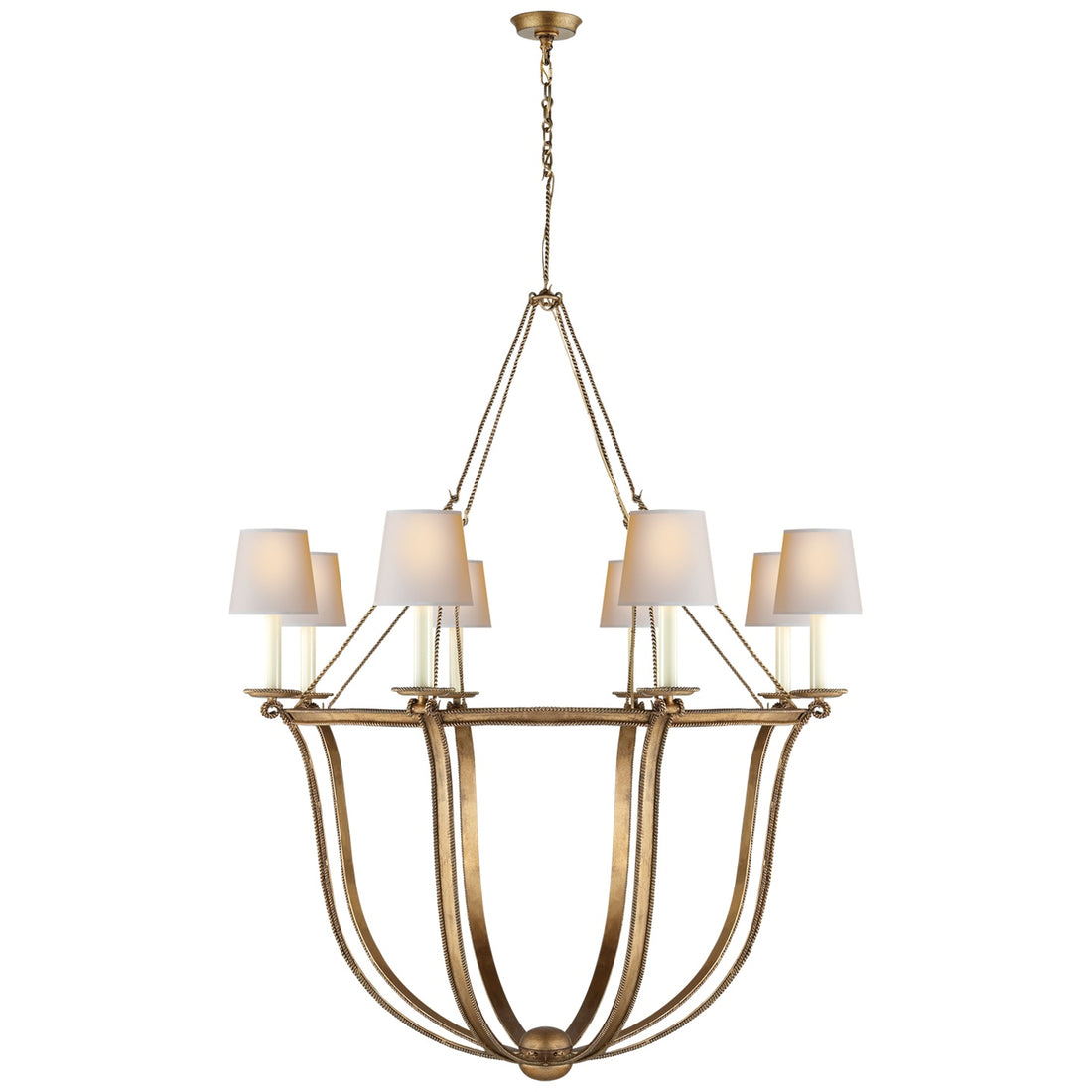 VISUAL COMFORT SIGNATURE, LANCASTER CHANDELIER, CHANDELIER LIGHT