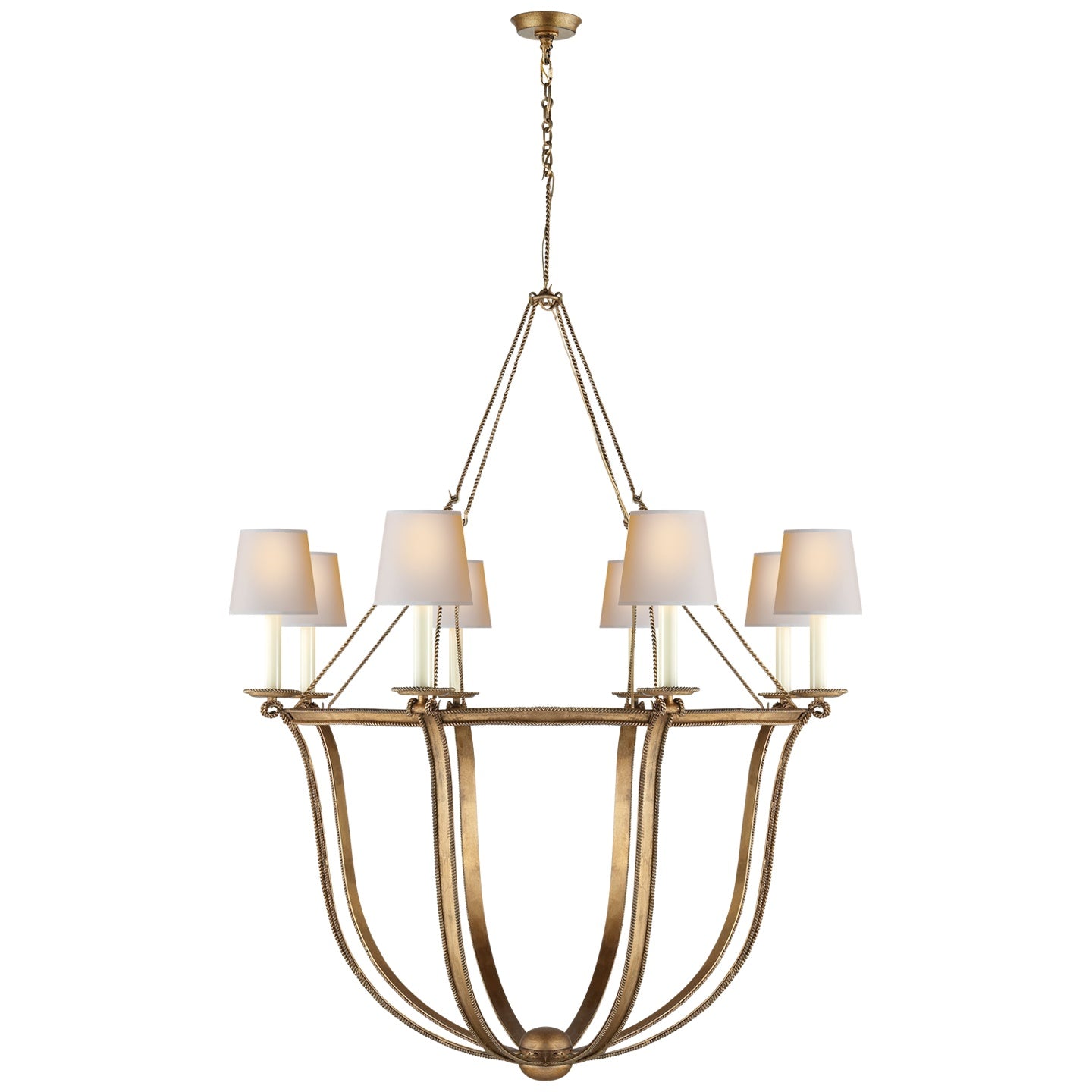 VISUAL COMFORT SIGNATURE, LANCASTER CHANDELIER, CHANDELIER LIGHT