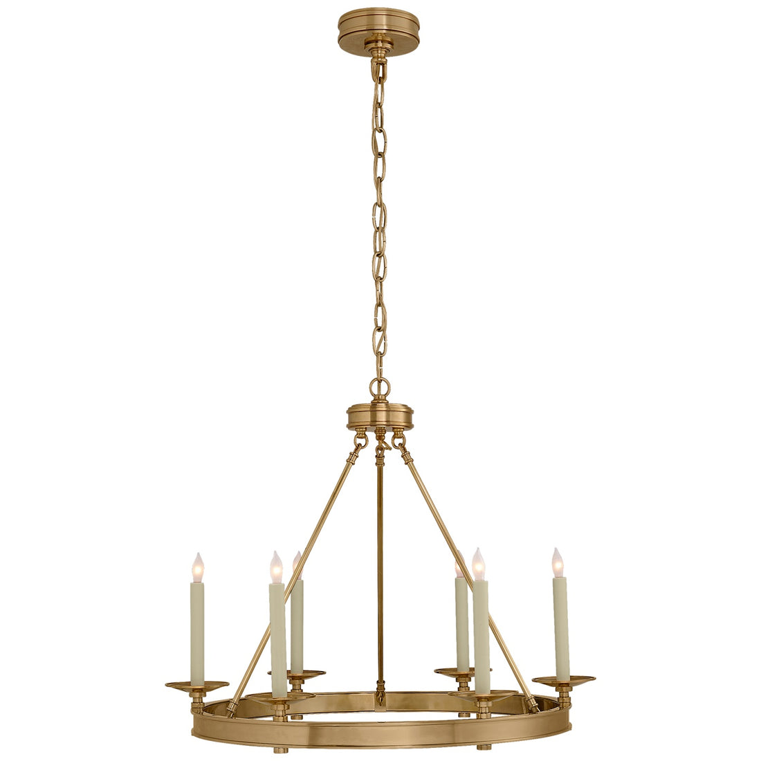 VISUAL COMFORT SIGNATURE, LAUNCETON RING CHANDELIER, CHANDELIER LIGHT