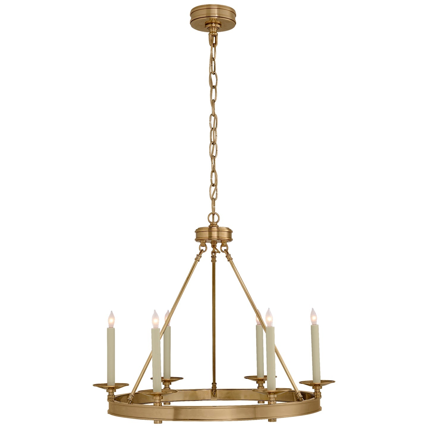 VISUAL COMFORT SIGNATURE, LAUNCETON RING CHANDELIER, CHANDELIER LIGHT