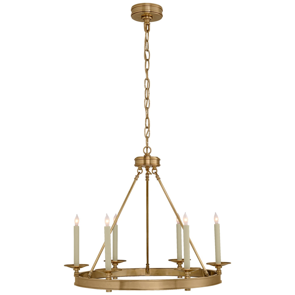 VISUAL COMFORT SIGNATURE, LAUNCETON RING CHANDELIER, CHANDELIER LIGHT