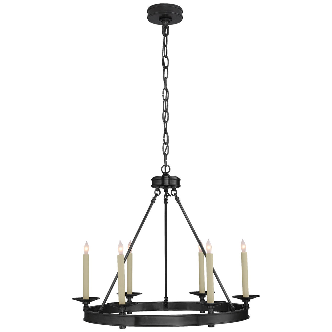 VISUAL COMFORT SIGNATURE, LAUNCETON RING CHANDELIER, CHANDELIER LIGHT