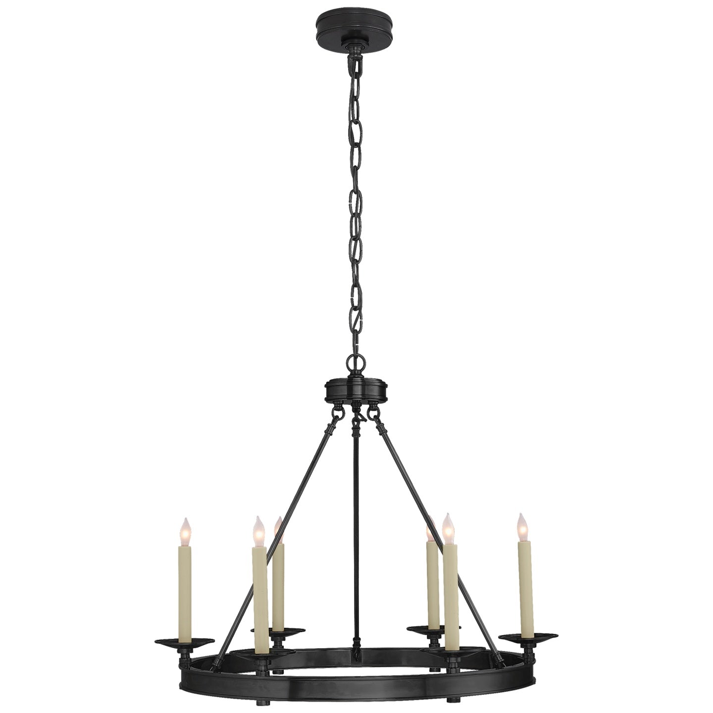 VISUAL COMFORT SIGNATURE, LAUNCETON RING CHANDELIER, CHANDELIER LIGHT