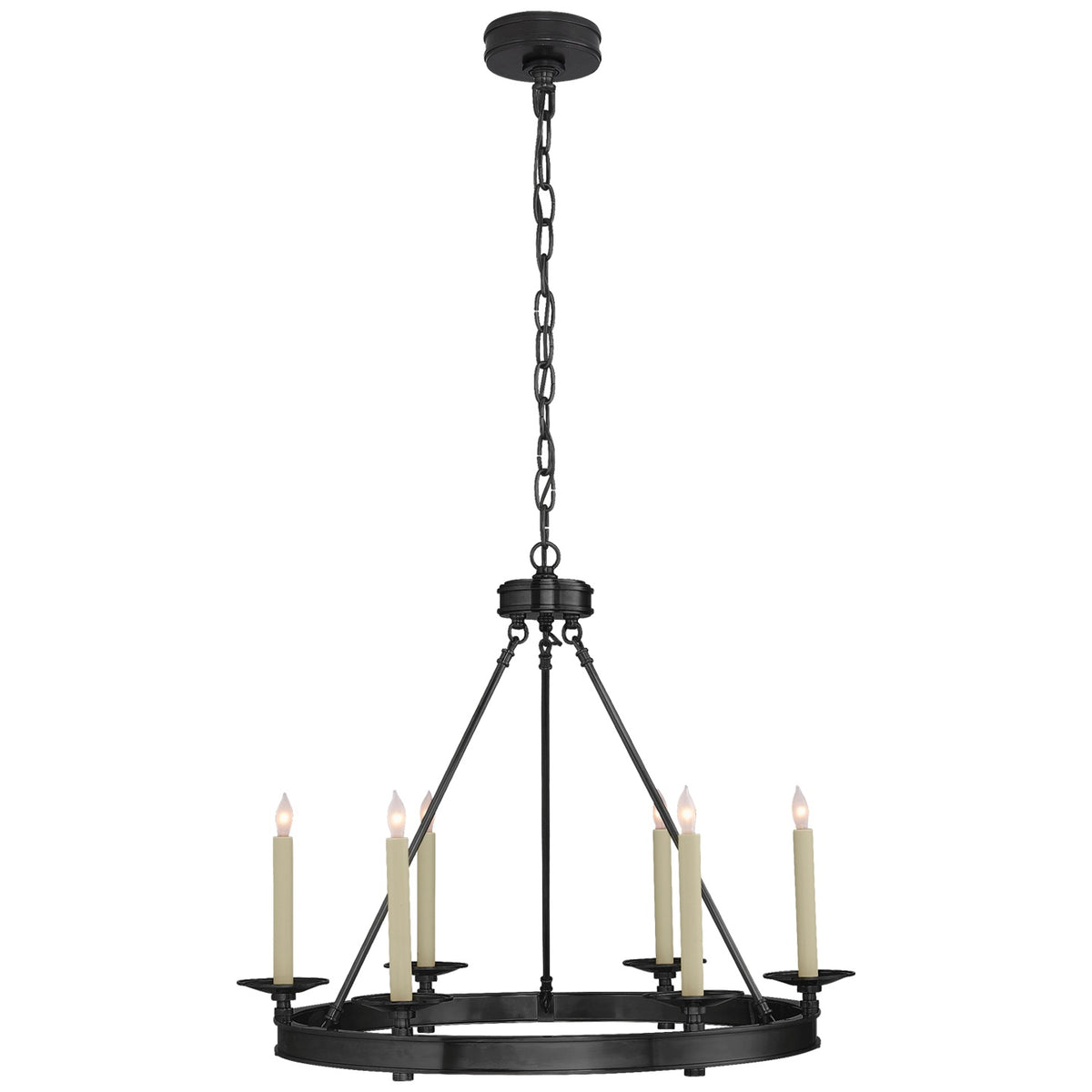 VISUAL COMFORT SIGNATURE, LAUNCETON RING CHANDELIER, CHANDELIER LIGHT