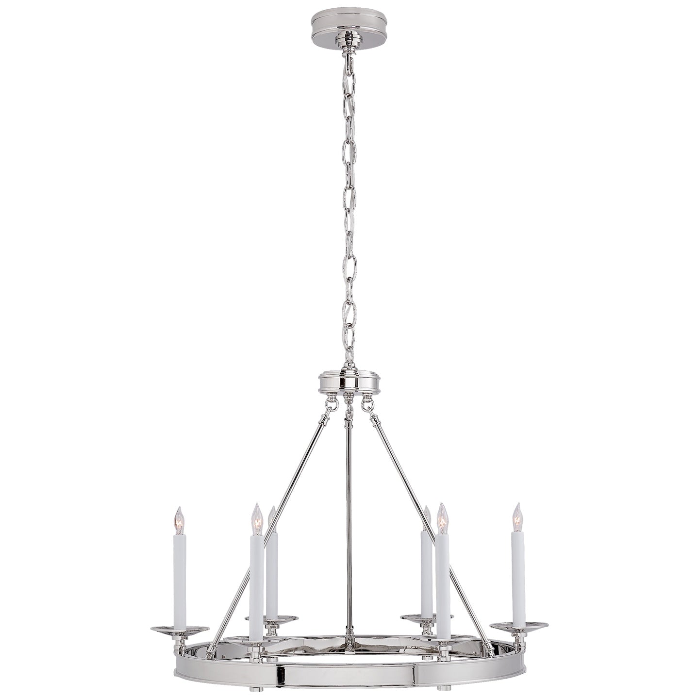 VISUAL COMFORT SIGNATURE, LAUNCETON RING CHANDELIER, CHANDELIER LIGHT