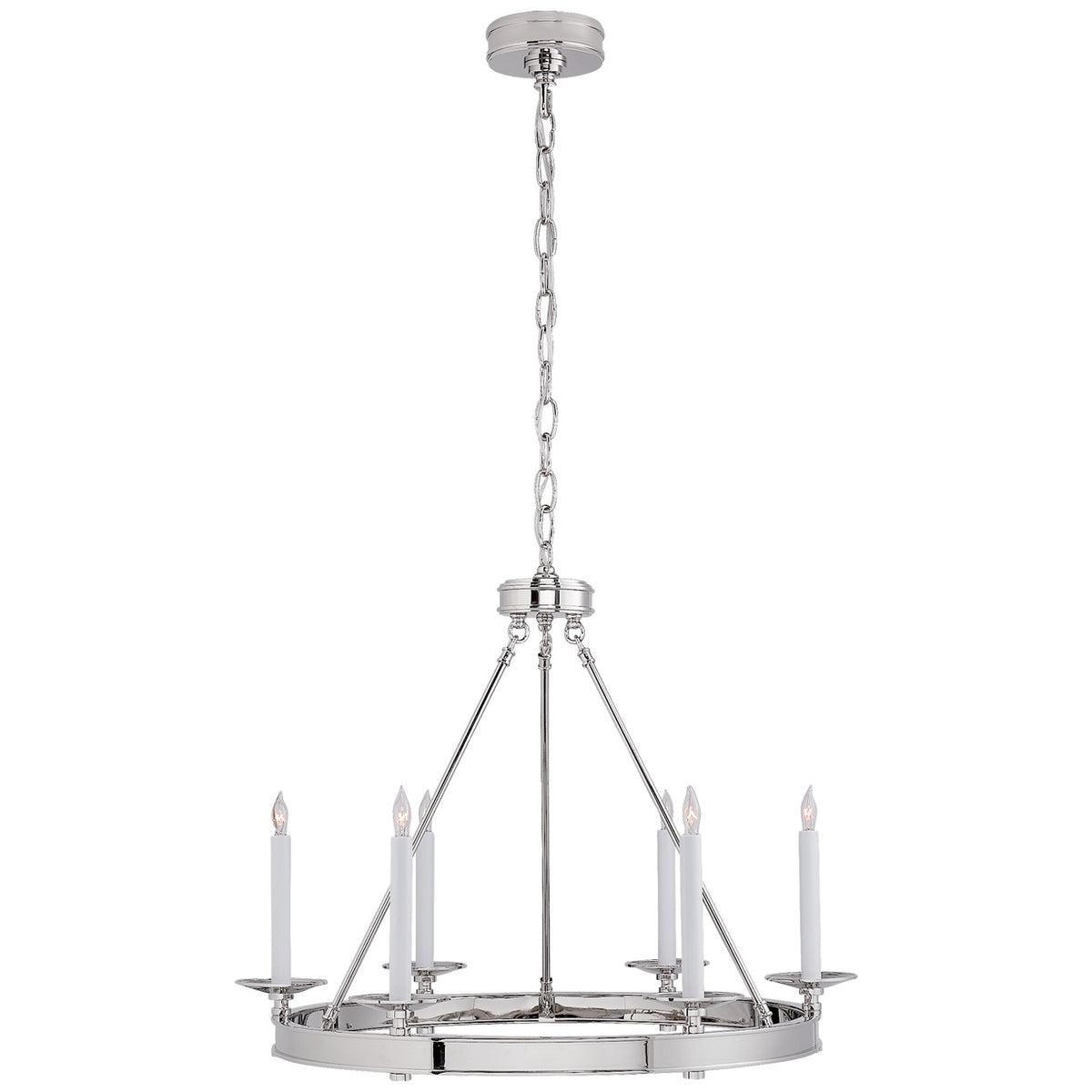 VISUAL COMFORT SIGNATURE, LAUNCETON RING CHANDELIER, CHANDELIER LIGHT