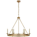 VISUAL COMFORT SIGNATURE, LAUNCETON RING CHANDELIER, CHANDELIER LIGHT