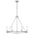 VISUAL COMFORT SIGNATURE, LAUNCETON RING CHANDELIER, CHANDELIER LIGHT