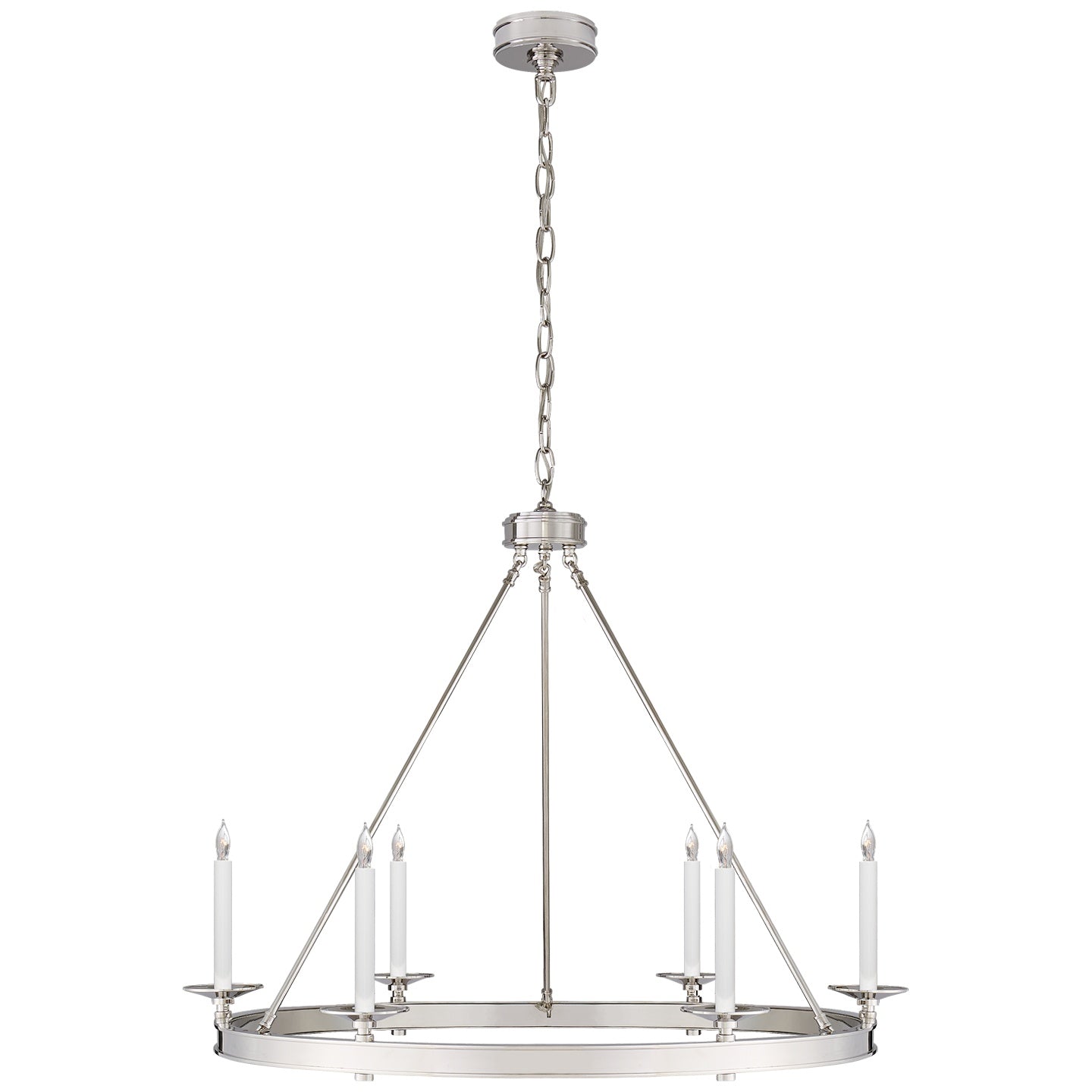 VISUAL COMFORT SIGNATURE, LAUNCETON RING CHANDELIER, CHANDELIER LIGHT