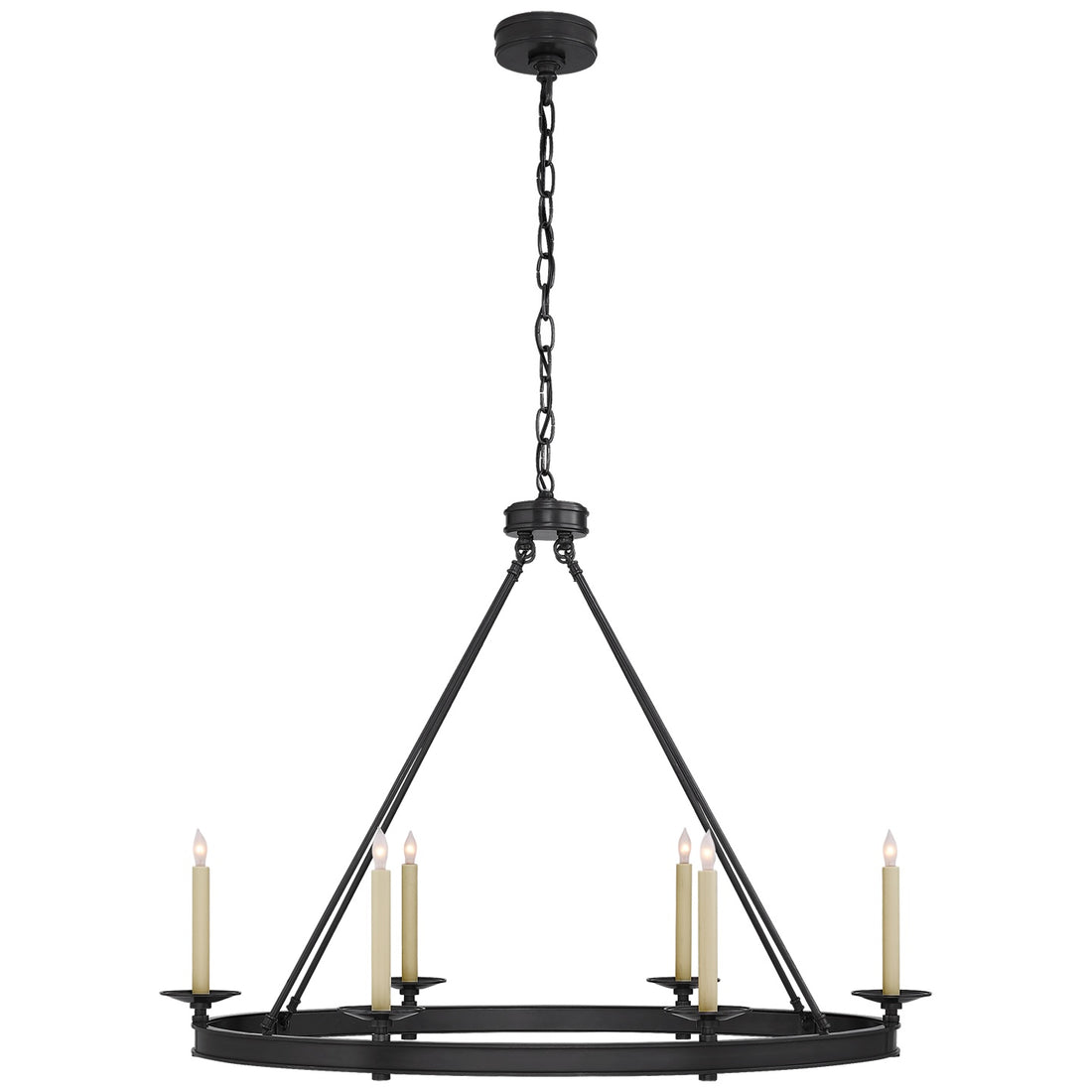 VISUAL COMFORT SIGNATURE, LAUNCETON OVAL CHANDELIER, CHANDELIER LIGHT