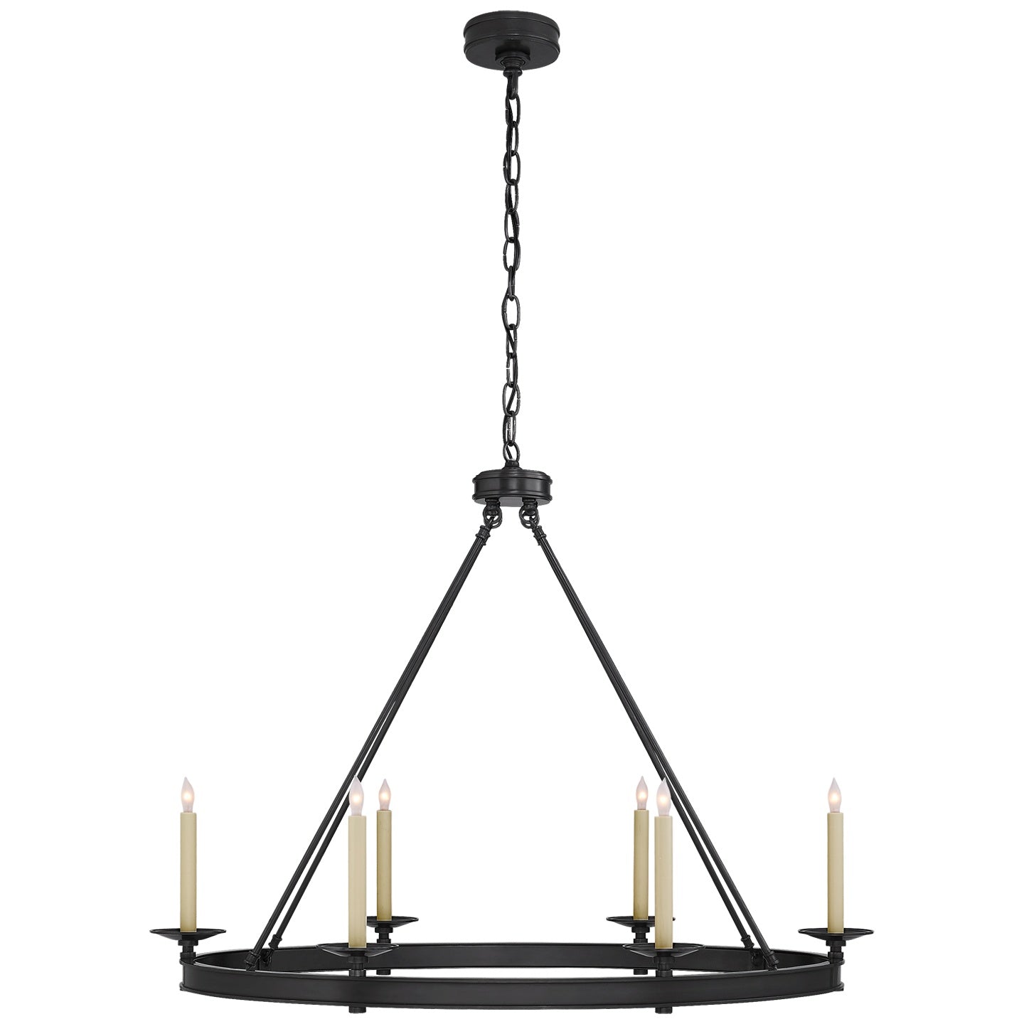 VISUAL COMFORT SIGNATURE, LAUNCETON OVAL CHANDELIER, CHANDELIER LIGHT