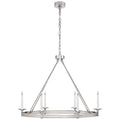 VISUAL COMFORT SIGNATURE, LAUNCETON OVAL CHANDELIER, CHANDELIER LIGHT