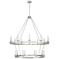 VISUAL COMFORT SIGNATURE, LAUNCETON TWO TIERED CHANDELIER, CHANDELIER LIGHT