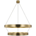 VISUAL COMFORT SIGNATURE, CONNERY TWO-TIER RING CHANDELIER, CHANDELIER LIGHT