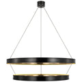 VISUAL COMFORT SIGNATURE, CONNERY TWO-TIER RING CHANDELIER, CHANDELIER LIGHT